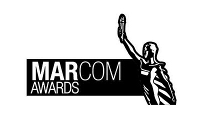 Marcom Awards badge awarded to our agency for creative excellence in web design