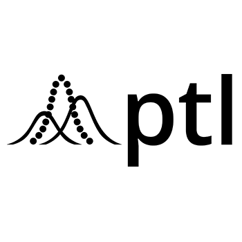 Particle Technology Labs logo was designed by our digital marketing agency