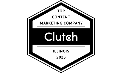 Top Content Marketing Company in Illinois by Clutch 2025